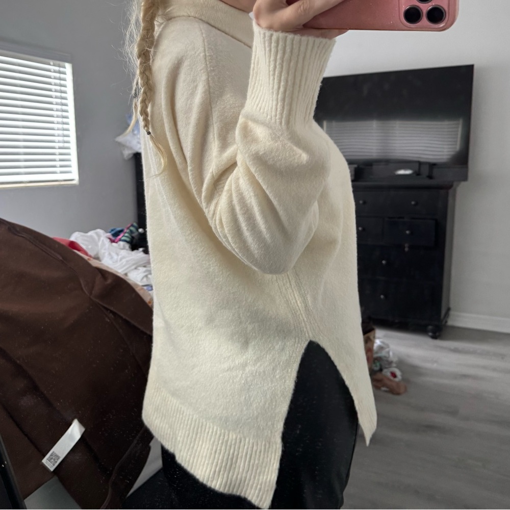 All Saints LockRoll Nexk Astmmetric Sweater NWT - Picture 2 of 10